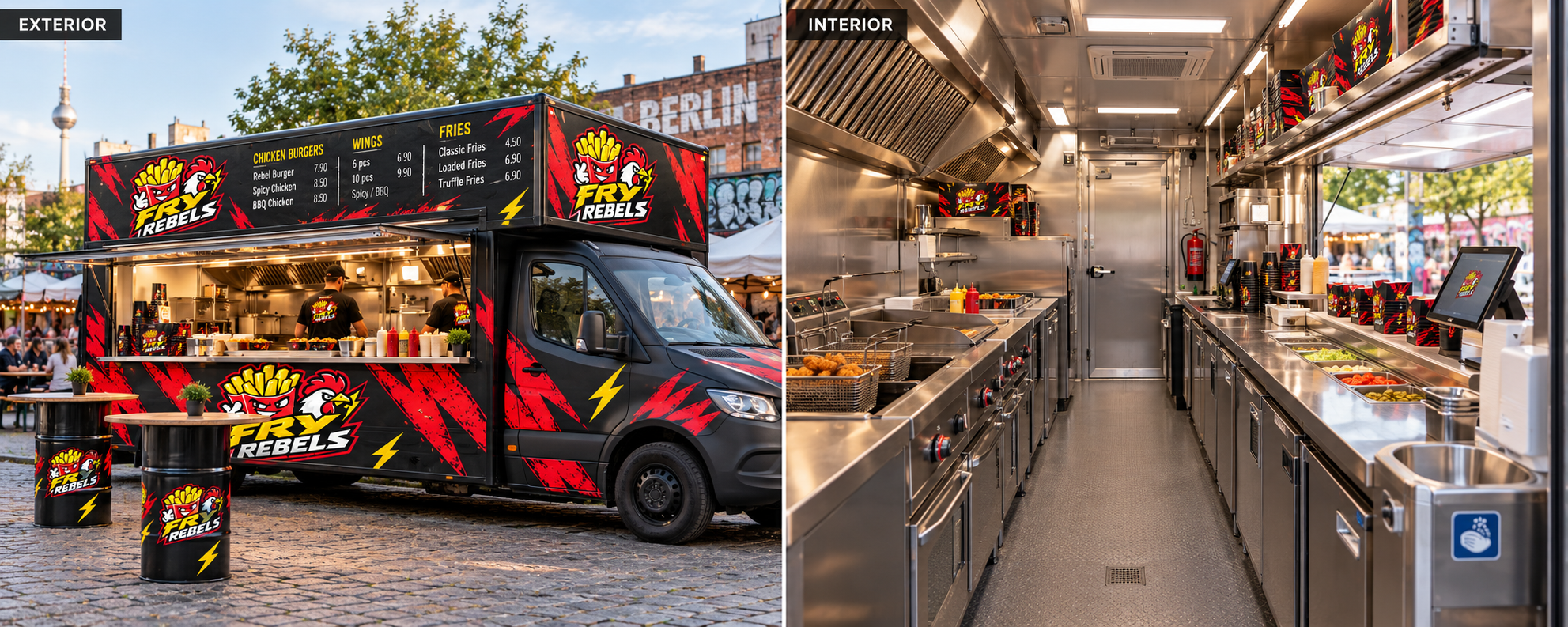 Food-Truck · Designkonzept
